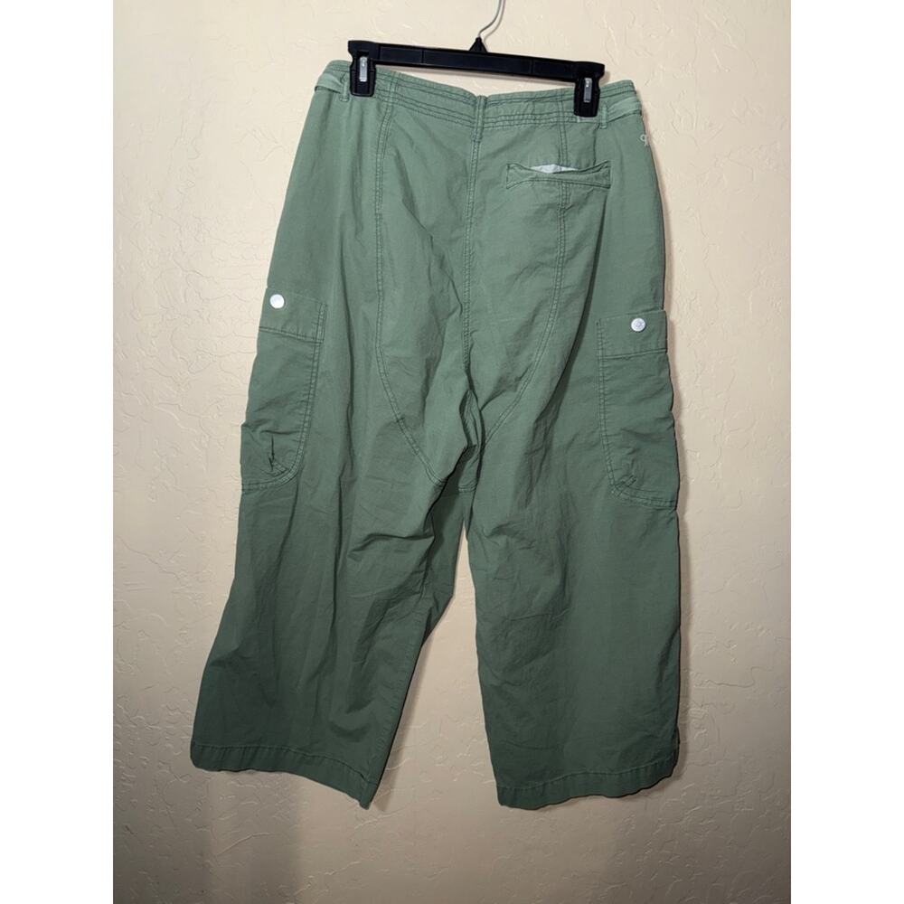 Anthropologie x Pilcro slouchy fit surplus cargo pants balloon wide leg cropped - Picture 9 of 9
